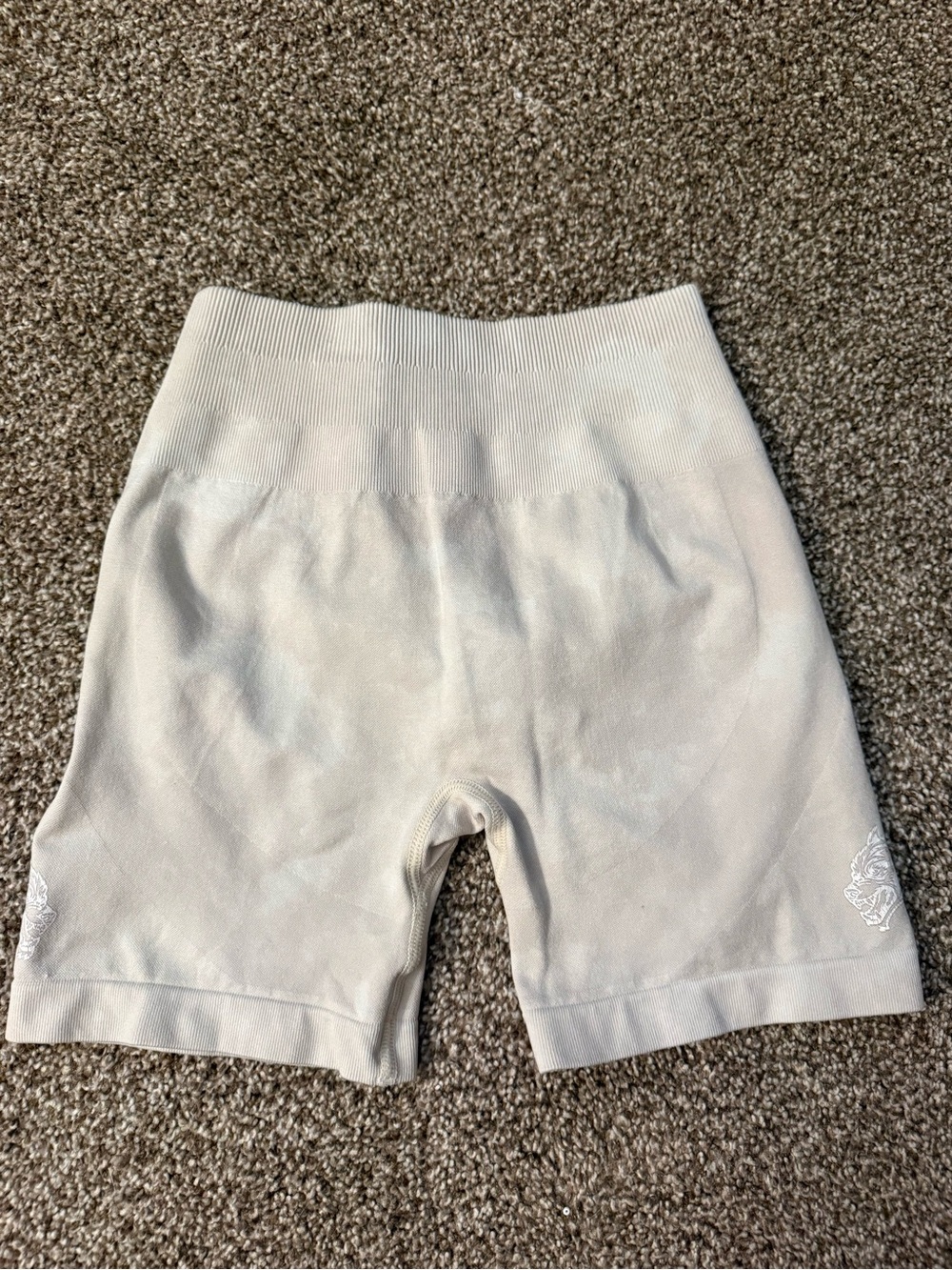 Darc Sport Ivory Athletic Bike Shorts